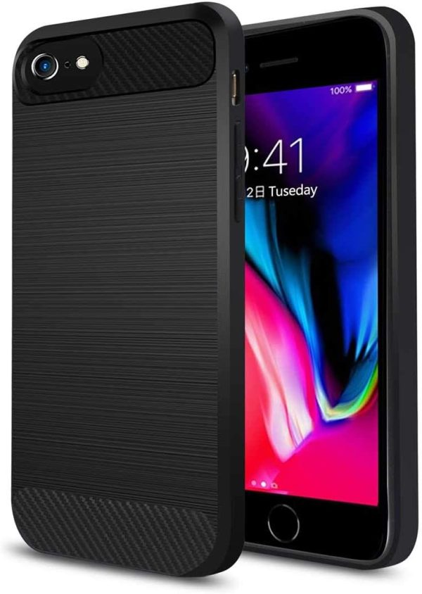 ANGELIOX Wireless Charging Case for Charging iPhone 7/6(No Battery), Wireless Charger Charging Receiver Back Cover,Brushed Surface Finish,with Cable Charging Port(4.7 inch)